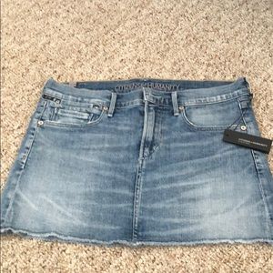 Citizens of Humanity Daria denim mini skirt